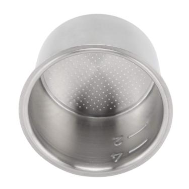 Imagem de Generic Filtro de café de Aço Inoxidável de 51 Mm Filtro Ultrafino Não Pressurizado para DeLonghi EUPA Donlim 4 Xícaras Acessórios para Máquina de café