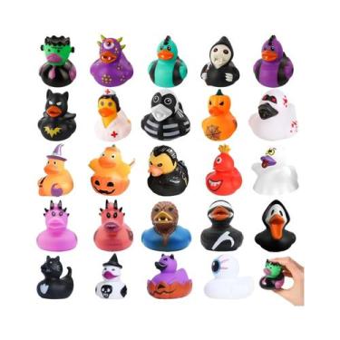 Imagem de Brinquedos De Borracha Para Pets Em Forma De Pato Para Halloween, 5 Pe