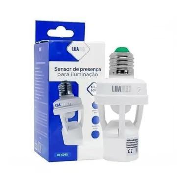 Imagem de Lampada Sensor De Presença Soquete E27 Luz Iluminação 360 - LUATEK