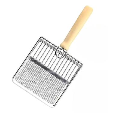 Imagem de Colher De Areia Para Gatos, Pá Animais De Estimação Com Cabo 2 Em 1, Ferramenta De Limpeza De Banheiro Gatinhos