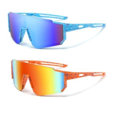 Imagem de Kit 2 Óculos de Sol Infantil UV400 Proteção e Estilo para Crianças