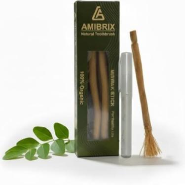 Imagem de Palitos de Miswak Naturais – Galhos de Limpeza de Dentes Siwak Orgânicos | Palitos de mastigar 100% naturais para dentes saudáveis | Alternativa de escova de dentes sustentável