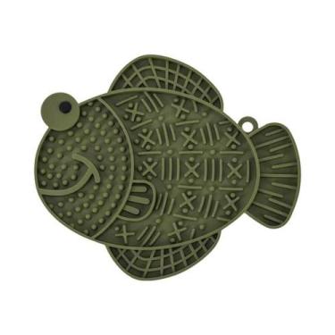 Imagem de Tapete De Alimentação Lenta Anti-Anxiety Em Silicone Para Cães E Gatos