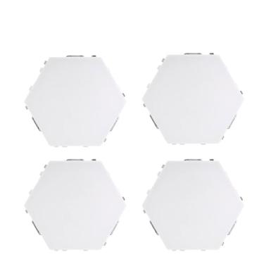 Imagem de Luz de parede LED Controle iluminação ambiente Lâmpada modular DIY para quarto Decoração casa Instalação não destrutiva Plug US