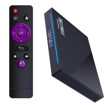 Imagem de H96 Max RK3566 Android 11.0 8GB RAM 64 ROM BT 4.0 2.4G/5G Dual WiFi 1000m Ethernet Quad-Core 64-Bit ARM Cortex-A53Support H.265/3D/8K Ultra HD