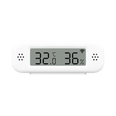 Imagem de Sensor De Temperatura E Umidade WiFi Para Casa Inteligente Tuya Zigbee