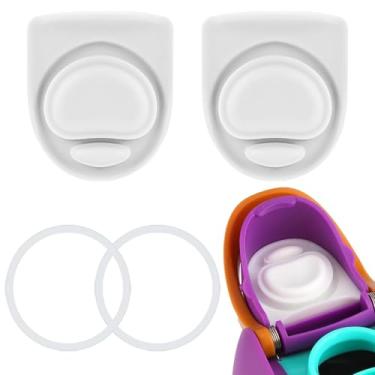 Imagem de ZONBBEE 2 peças de rolha de substituição de junta e 2 peças de anel de vedação O para garrafa Owala FreeSip 680 g 947 g, tampa de silicone para garrafa de água, peças de boca de tampa superior