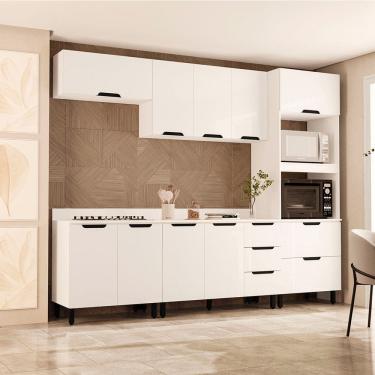 Imagem de Cozinha Modulada 5 Pecas com Tampo Maeena Politorno