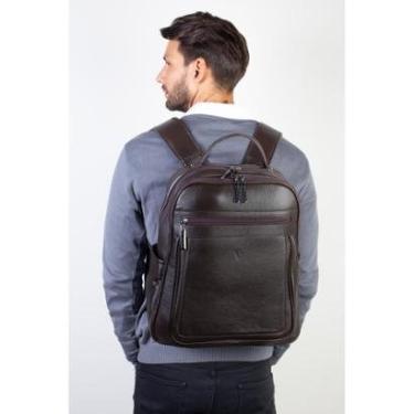 Imagem de Mochila masculina de couro floater Daniel-Masculino