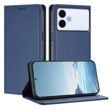 Imagem de Capa carteira fina para Samsung Galaxy S26 Edge com capa flip magnética, compartimentos para cartões e suporte, bloqueio RFID, compatível com carregamento sem fio, capa protetora à prova de choque