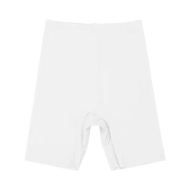 Imagem de Calcinhas Longas Sem Costura De Cintura Alta Para Mulheres, Confortáve