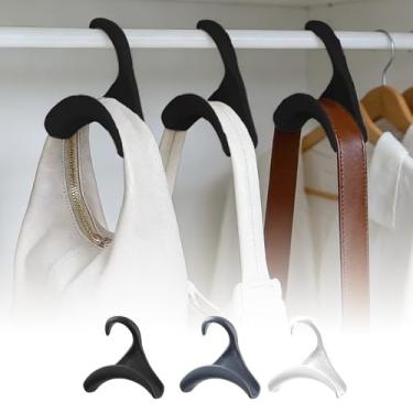 Imagem de 2 peças de cabide de roupas, bolsa de acompanhante, organizador de mochila