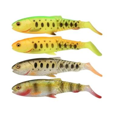 Imagem de Isca Artificial De Silicone Predator Swimbait Com Cauda De Pá Para Pes