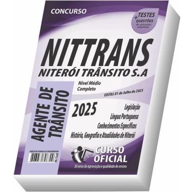 Imagem de Apostila Nittrans - Agente De Autoridade De Trânsito