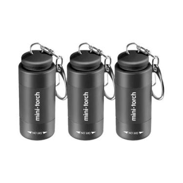 Imagem de Mini Lanterna LED Recarregável Por USB À Prova d'Água Multifuncional P