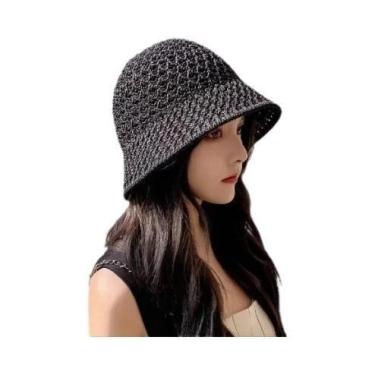 Imagem de Chapéu De Malha Leve Com Proteção UV Para Mulheres, Respirável, Ideal 