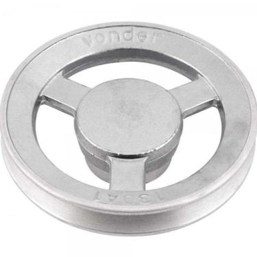 Imagem de Polia Alumínio 130mm 1 Canal Perfil A Vonder