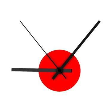 Imagem de Relógio De Parede DIY Silencioso E Sem Moldura, Decoração Criativa Par