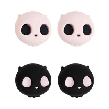 Imagem de Capas De Silicone Macias E Fofas Para Joysticks E Grips De Polegar Par
