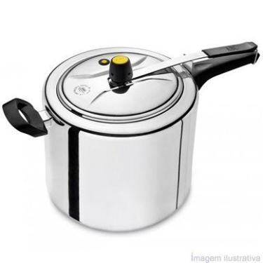 Imagem de Panela de Pressão Polida - ABC Capacidade (Litros):10L