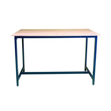 Imagem de Bancada multiuso 100cm x 60cm tampo de madeira - FORTIS