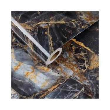 Imagem de Papel De Parede Vinílico Autoadesivo Branco Com Glitter À Prova d'Água