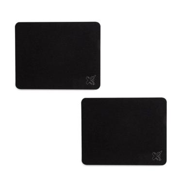 Imagem de Kit 2 Mouse Pad Gamer Maxprint Preto Antiderrapante Tecido