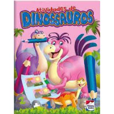 Imagem de Atividades De Dinossauros - Vol. 3 Rosa