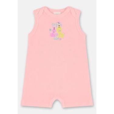 Imagem de Macaquinho Bebê Menina em Suedine Up Baby-Feminino