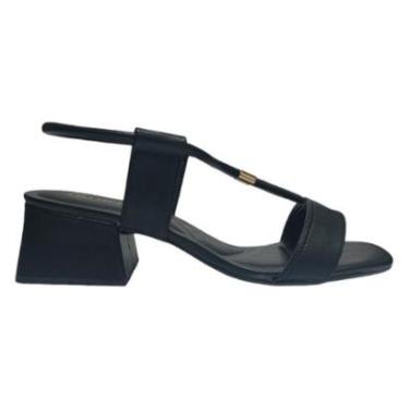 Imagem de Sandália Bebecê Salto Bloco 5227 - Feminino-Feminino