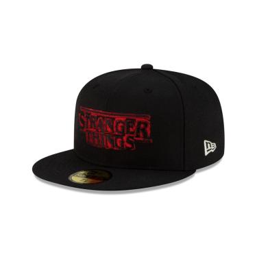 Imagem de BONE NEW ERA 59FIFTY STRANGER THINGS NEW ERA PRETO-Masculino