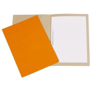 Imagem de 20 Pastas Em Cartão Duplex Plastificada Com Grampo Trilho - Polycart, 