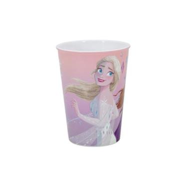Imagem de Copo Infantil de Plástico 320 ml Personagens Heróis e Princesas - Plas