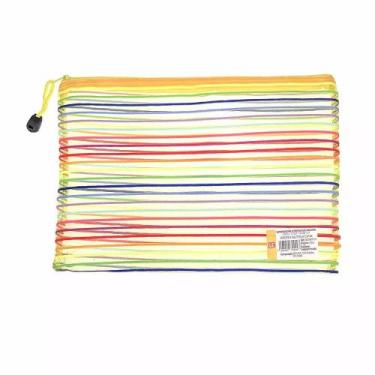 Imagem de Envelope Malote Le List B5 Amarelo com Zíper, UNICA