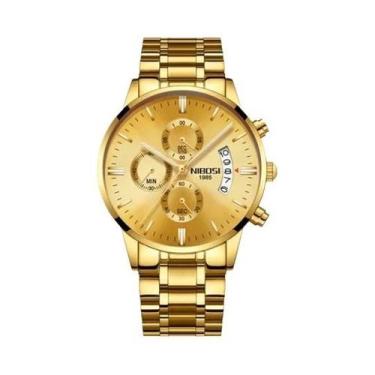 Imagem de Relógio De Luxo Masculino NIBOSI, Marca Top, Relógio De Pulso Militar 