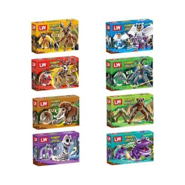 Imagem de Caixa Surpresa De Jogo De Terror 99 Noites Na Floresta, Blocos De Cons