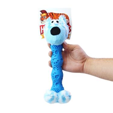 Imagem de Brinquedo Hercules Soft - Cachorro Salsicha Azul