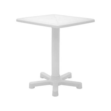 Imagem de Mesa Quadrada Tramontina Itaparica Basic Branca Tramontina