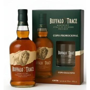 Imagem de Kit whisky buffalo trace whisky + 1 copo