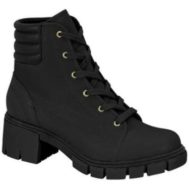 Imagem de Bota Feminina Moleca 5338.107 Coturno Tratorada Salto Bloco-Feminino