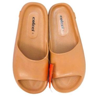 Imagem de Chinelo Slide Colcci Nuvem Caramelo-Unissex