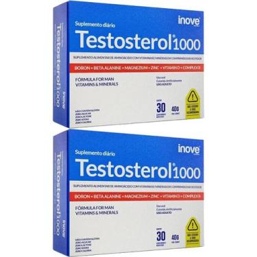 Imagem de Kit 2X Testosterol 1000 - 30 Comprimidos - Inove Nutrition