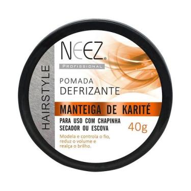 Imagem de Pomada Capilar Defrizante Manteiga de Karité Neez Hair Style 40g