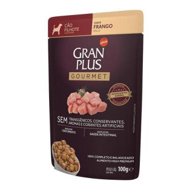 Imagem de Ração Úmida Sachê GranPlus Cães Filhotes Sabor Frango - 100g - Brf
