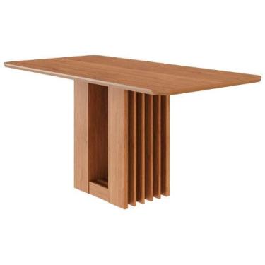 Imagem de Mesa de Jantar 4 Lugares Tampo MDF 160X80 cm 20959 MOLCI - Milani Stor