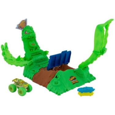 Imagem de Conjunto Pista Hot Wheels Monster Trucks Arena Demolição - Mattel