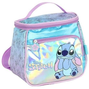 Imagem de Lancheira stitch azul un - LUXCEL