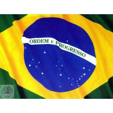 Imagem de Bandeira do brasil oficial - AND.BAND, 90CM X128CM ( 02 PANOS )