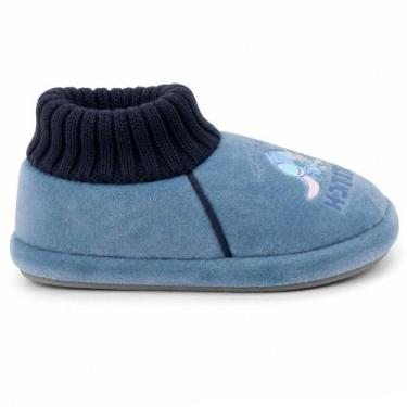 Imagem de Pantufa Infantil Meninos Higloo Disney Stitch Azul - 7899, Azul, 23/24