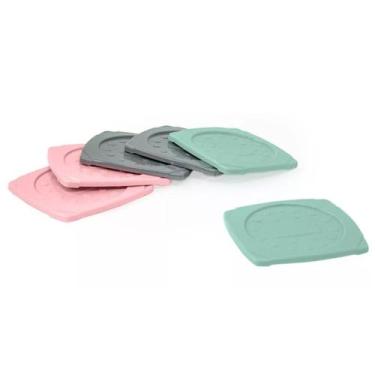 Imagem de Descanso Suporte Porta Copos Bebidas Mesa Colorido Nordi - PC1050 Ou